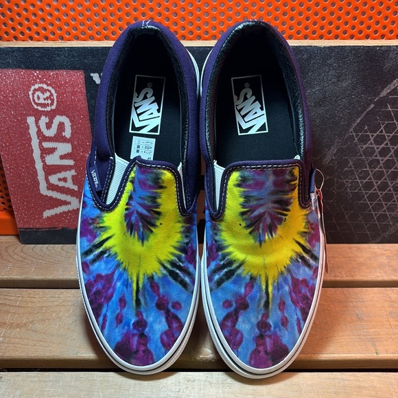 Vans Men's Classic Slip-on (Tie Dye) Mysterioso - Picture 2 of 8